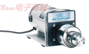 Micropump? L22061泵頭適配器在600轉(zhuǎn)的Masterflex ? L / S ?驅(qū)動器 L22061