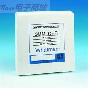 英國Whatman 3030-7051，Grade 3MM Chr系列層析紙，27CMx100M 3IN CORE 1RL